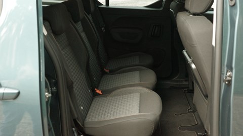 Peugeot E-Rifter interior rear