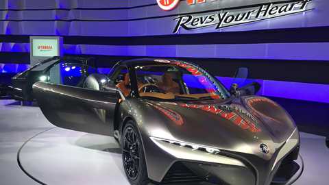 The Yamaha Sports Ride concept at Tokyo