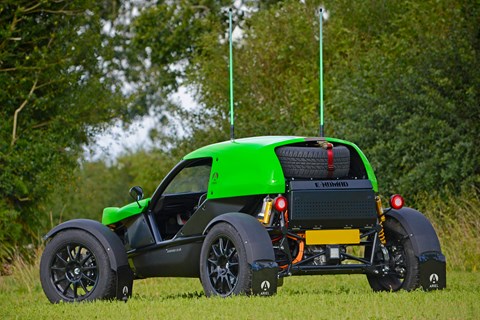 Ariel E-Nomad rear