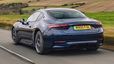 Maserati GT Folgore (2025) rear driving