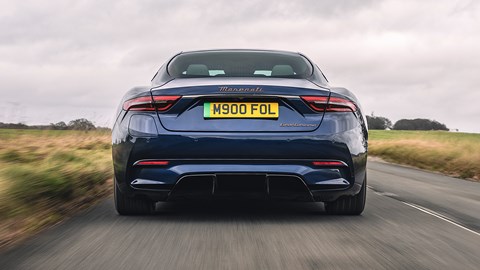 Maserati GT Folgore (2025) rear driving