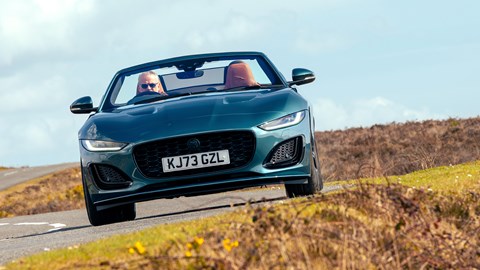 Jaguar F-Type - front and centre