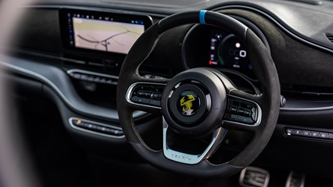 Abarth 500e interior