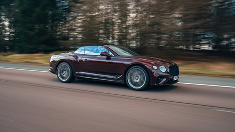 Bentley Continental GTC - on the road front