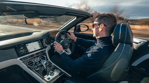 Bentley Continental GTC - interior