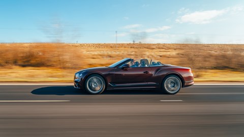 Bentley Continental GTC - side profile