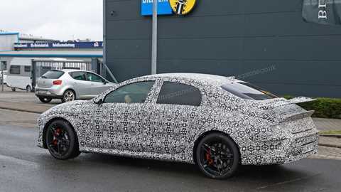 Spied: the new 2025 Hyundai Ioniq 6 N