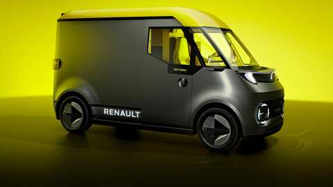 Renault Estafette Concept electric van, full details on CAR