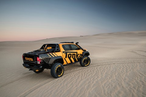 One of a kind: the Toyota Tonka Hilux 