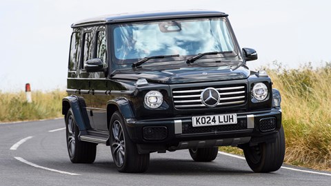 Mercedes-Benz G-Class (2024) G500: front driving