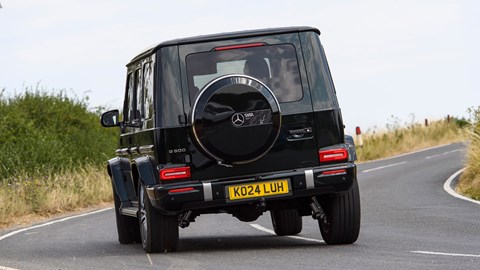 Mercedes-Benz G-Class (2024) G500: rear driving