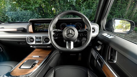 Mercedes-Benz G-Class (2024) G500: steering wheel