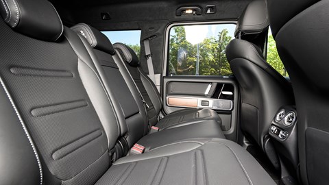 Mercedes-Benz G-Class (2024) G500: rear seats