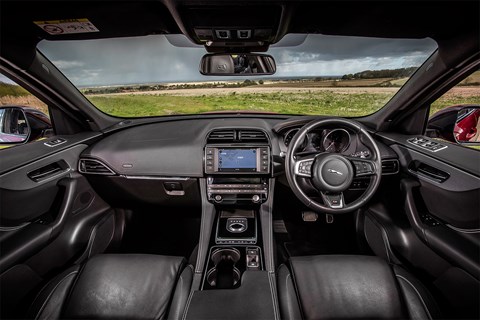 Jaguar F-Pace interior