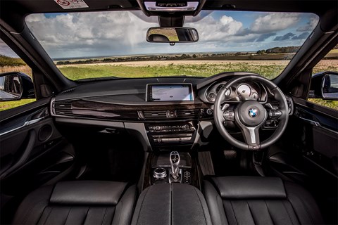 BMW X5 cabin