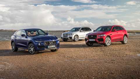 Maserati Levante vs Jaguar F-Pace vs BMW X5 review