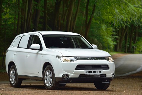 Mitsubishi Outlander van