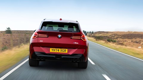 BMW X3 (2024) review: rear driving, red paint
