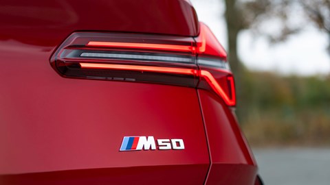 BMW X3 (2024) review: LED taillight, red paint
