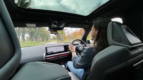 BMW X3 (2024) review: Luke Wilkinson driving the M50