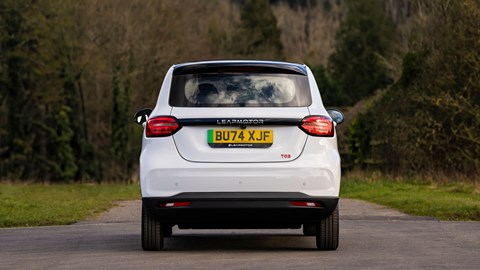 Leapmotor T03 (2025) review: rear static, white paint