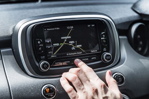 Fiat touchscreen