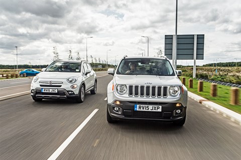 Jeep Renegade and Fiat 500X