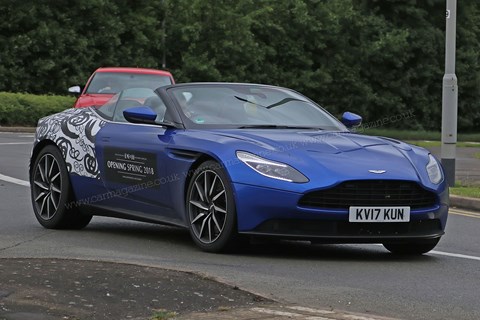 Aston Martin DB11 Volante with 4.0-litre V8 AMG power