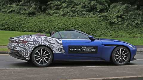 Check out double-bubble buttresses on DB11 convertible