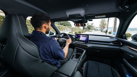 Curtis Moldrich driving the Terramar eHybrid