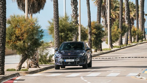 Cupra Terramar eHybrid in the distance