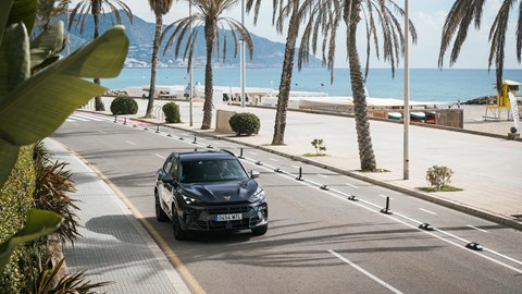 Cupra Terramar eHybrid from above