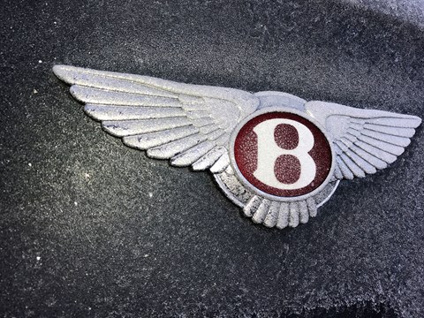 The flying B Bentley badge: we join the club for six months