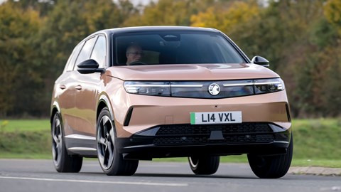 Vauxhall Grandland Electric front cornering