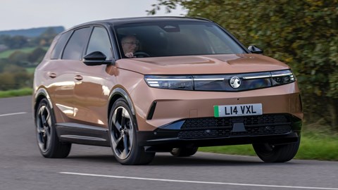 Vauxhall Grandland Electric front cornering