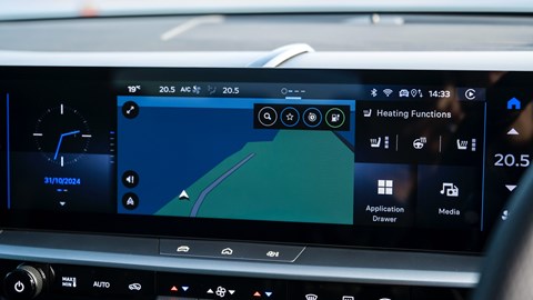 Vauxhall Grandland Electric infotainment