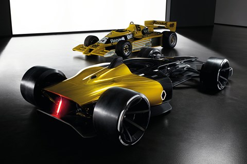 Renault R.S. 2027 Vision old vs new
