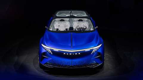 Glass roof bathes Alpine A390_β interior in light