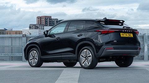 Omoda E5 review, rear, black