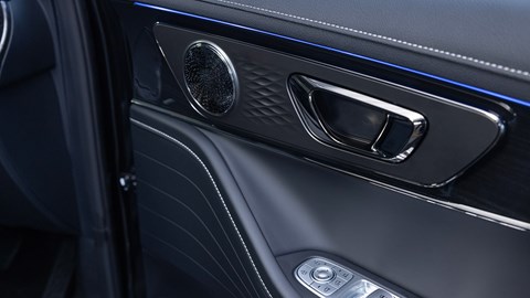 Omoda E5 review, interior door card detail