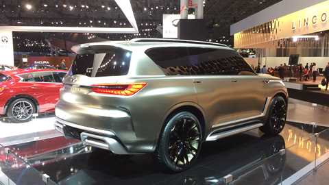 Infiniti QX80 Monograph at NYIAS