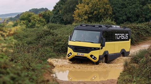 Torsus Praetorian review - fording a pond