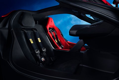 Ferrari F80 seats