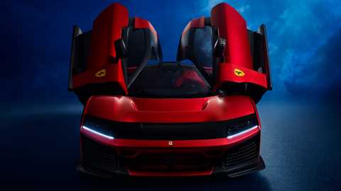 Ferrari F80 doors open