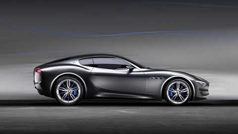 The Maserati Alfieri, shot for CAR by John Wycherley 