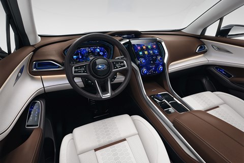 Subaru Ascent Concept interior