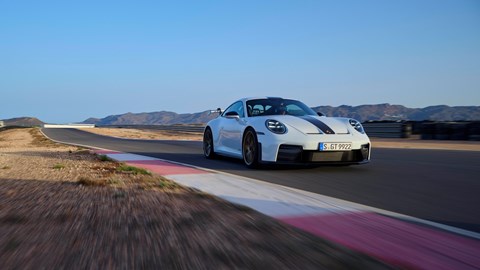 Porsche 911 GT3 on track