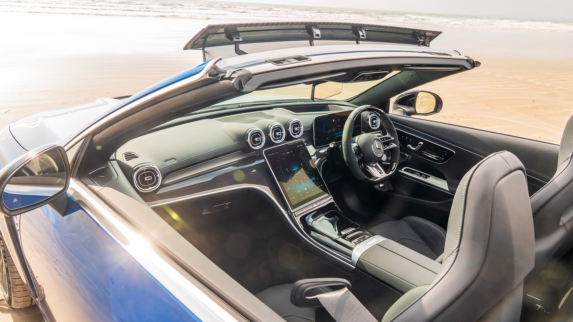 Mercedes-AMG CLE53 Cabriolet interior