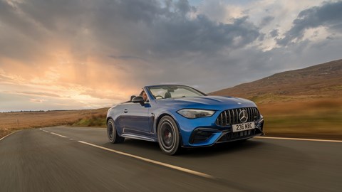 Like a cut-price 911 cab: the new 2025 Mercedes-AMG CLE 53 Cabriolet