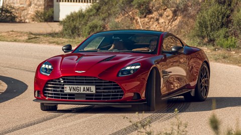 Aston Martin Vanquish front cornering